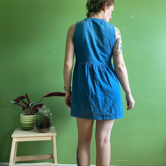 Denim babydoll dress - Picture 4 of 5